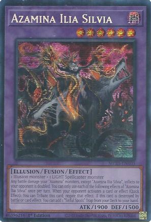 Azamina Ilia Silvia - MP25-EN103 - Prismatic Secret Rare