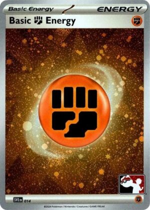 Basic Fighting Energy - 014 (Cosmos Holo) - Prize Pack Series Cards (ESPAÑOL)