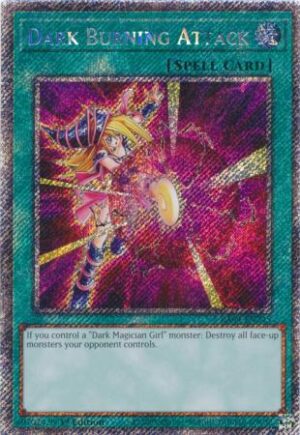 Dark Burning Attack - RA04-EN245 - Platinum Secret Rare