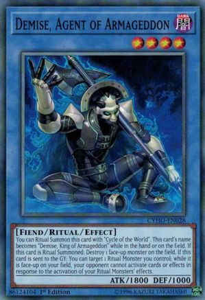 Demise, Agent of Armageddon - CYHO-EN028 - Common