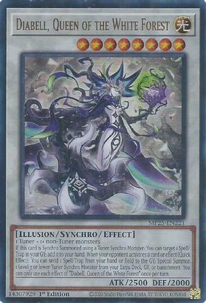 Diabell, Queen of the White Forest - MP25-EN221 - Ultra Rare