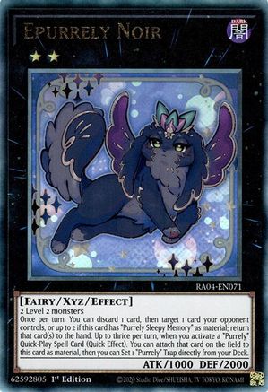 Epurrely Noir - RA04-EN071 - Prismatic Ultimate Rare