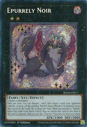 Epurrely Noir - RA04-EN071 - Secret Rare