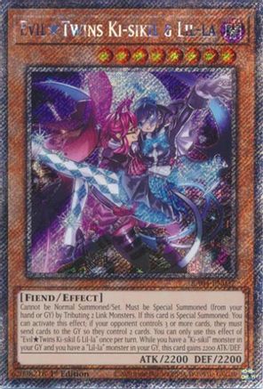 Evil Twins Ki-sikil & Lil-la - RA04-EN037 - Platinum Secret Rare