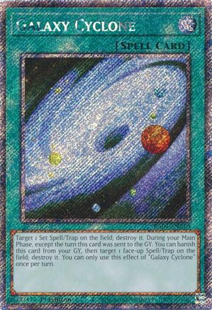 Galaxy Cyclone - RA04-EN250 - Platinum Secret Rare