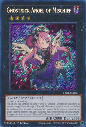 Ghostrick Angel of Mischief - RA01-EN036 - Secret Rare