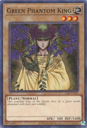 Green Phantom King - LOB-EN034 - Common