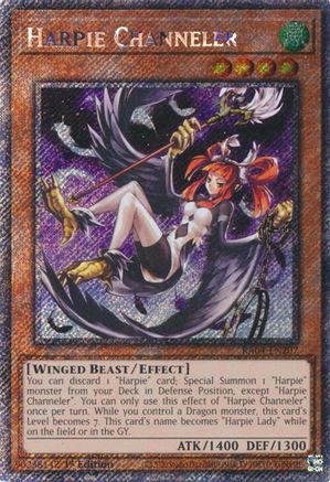 Harpie Channeler - RA04-EN207 - Platinum Secret Rare