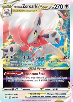 Hisuian Zoroark VSTAR - 147/196 - Ultra Rare