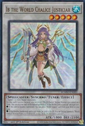 Ib the World Chalice Justiciar - BLMM-EN089 - Ultra Rare