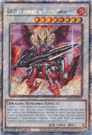 Ignister Prominence, the Blasting Dracoslayer - RA04-EN253 - Platinum Secret Rare