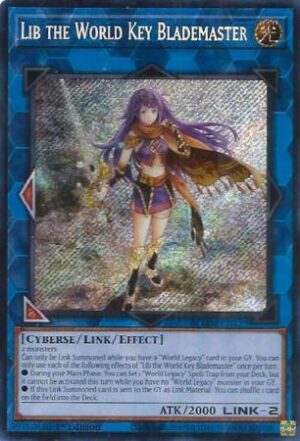 Lib the World Key Blademaster - BLMM-EN159 - Secret Rare