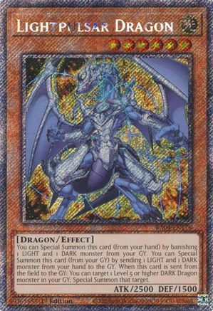 Lightpulsar Dragon - RA04-EN176 - Platinum Secret Rare
