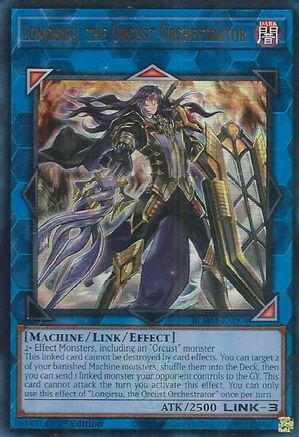 Longirsu, the Orcust Orchestrator - BLMM-EN094 - Ultra Rare