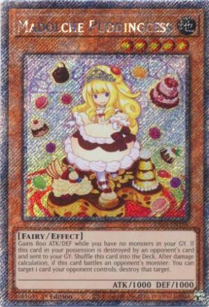 Madolche Puddingcess - RA04-EN186 - Platinum Secret Rare