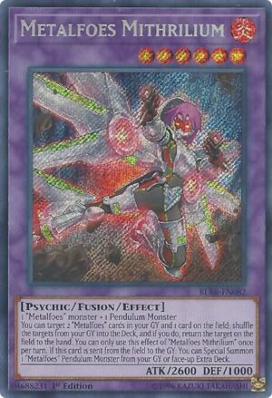 Metalfoes Mithrilium - BLRR-EN082 - Secret Rare