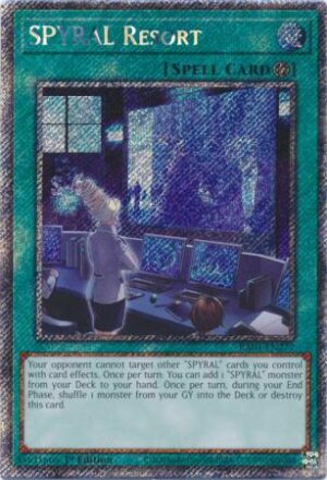 SPYRAL Resort - RA04-EN277 - Platinum Secret Rare