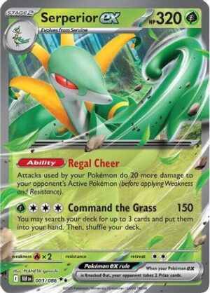 Serperior ex - 003/086 - Double Rare