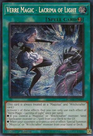 Verre Magic - Lacrima of Light - BLMM-EN046 - Secret Rare