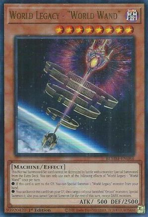 World Legacy - "World Wand" - BLMM-EN086 - Ultra Rare