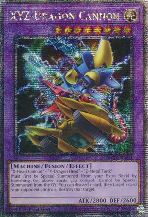 XYZ-Dragon Cannon - MP24-EN011 - Quarter Century Secret Rare