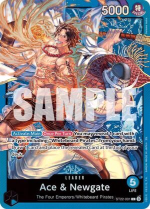 Ace & Newgate - Starter Deck 22: Ace & Newgate (ST22-001 L)