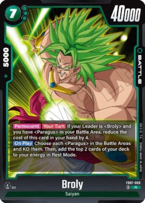 Broly - Wish For Shenron (FB07-068 R)