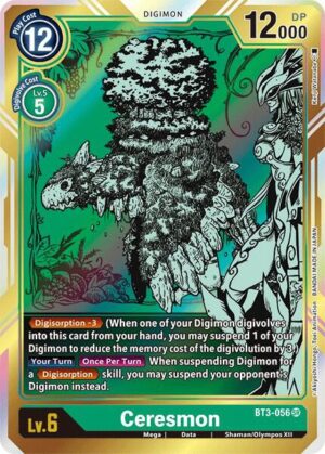 Ceresmon (Alternate Art) - Release Special Booster 1.5 (BT3-056 SR)