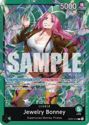 Jewelry Bonney (OP07-019) - Starter Deck 24: GREEN Jewelry Bonney (ST-24)
