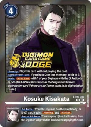 Kosuke Kisakata (Judge Pack 6) - Beginning Observer (BT16-087 R)