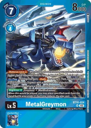 MetalGreymon (Special Event Pack 2025) - Xros Encounter (BT10-024 SR)
