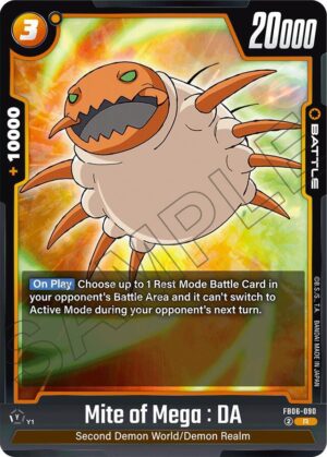 Mite of Mega : DA - Rivals Clash (FB06-090 R)