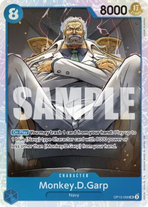 Monkey.D.Garp - Legacy of the Master (OP12-056 SR)