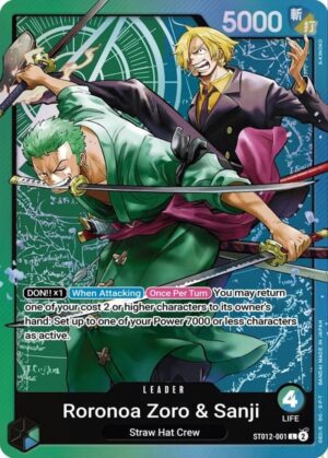 Roronoa Zoro & Sanji - Starter Deck 12: Zoro and Sanji (ST12-001 L)