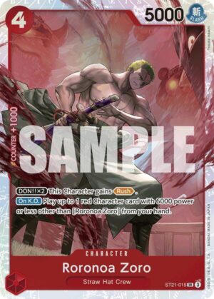 Roronoa Zoro - Starter Deck EX: Gear 5 (ST21-015 SR)
