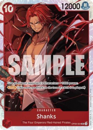 Shanks (004) - Emperors in the New World (OP09-004 SR)