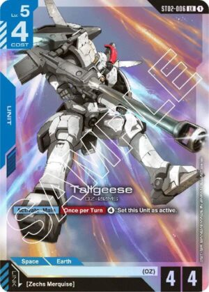 Tallgeese - Starter Deck 02: Wings of Advance (ST02-006 LR)