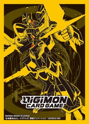 DIGIMON CARD GAME Official Card Sleeves Ver. Alphamon