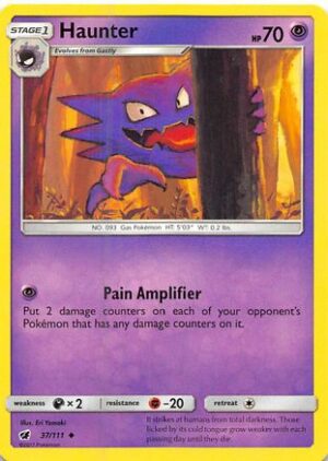 Haunter - 37/111 - Uncommon
