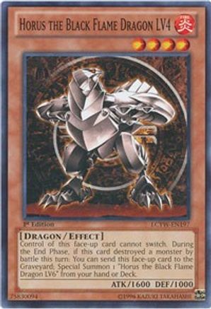 Horus the Black Flame Dragon LV4 - LCYW-EN197 - Common