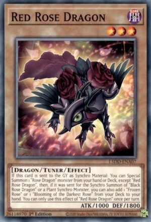 Red Rose Dragon - L5DD-ENA07 - Common