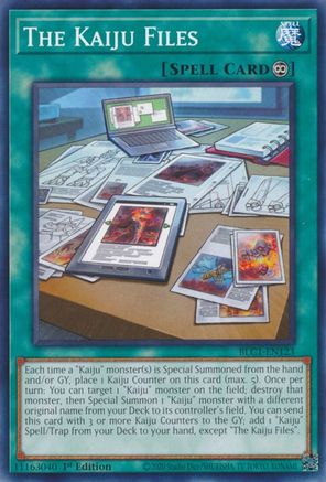 The Kaiju Files - BLC1-EN123 - Common