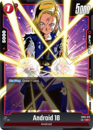 Android 18 (Limited Pack 02) - Tournament and Championship Promos (DBSFW_TPR)