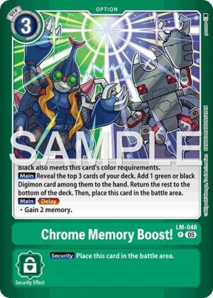 Chrome Memory Boost! - Limited Card Pack -Billion Bullet- (LM-06)