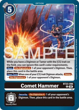 Comet Hammer - Hackers' Slumber (BT23-096 C)