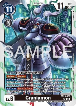 Craniamon - Hackers' Slumber (BT23-058 R)