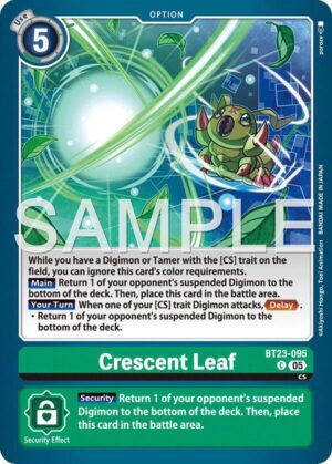 Crescent Leaf - Hackers' Slumber (BT23-095 C)