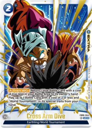 Cross Arm Dive (Limited Pack 02) (Alternate Art) - Tournament and Championship Promos (DBSFW_TPR)