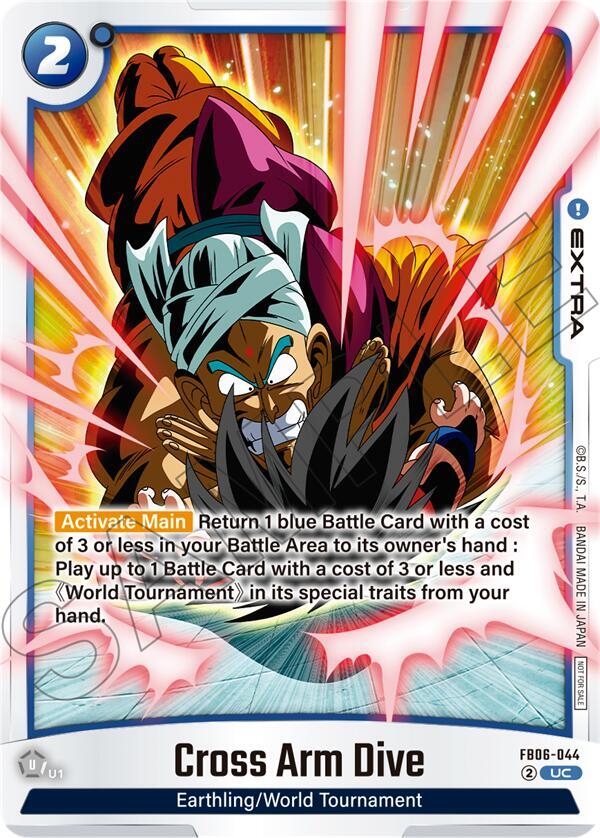 Cross Arm Dive (Limited Pack 02) - Tournament and Championship Promos (DBSFW_TPR)