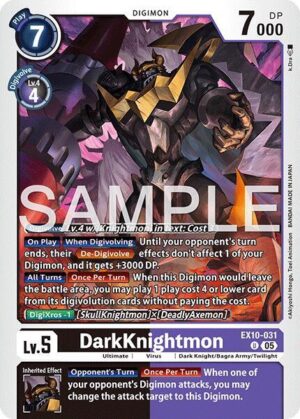 DarkKnightmon - Sinister Order (EX10-031 U)